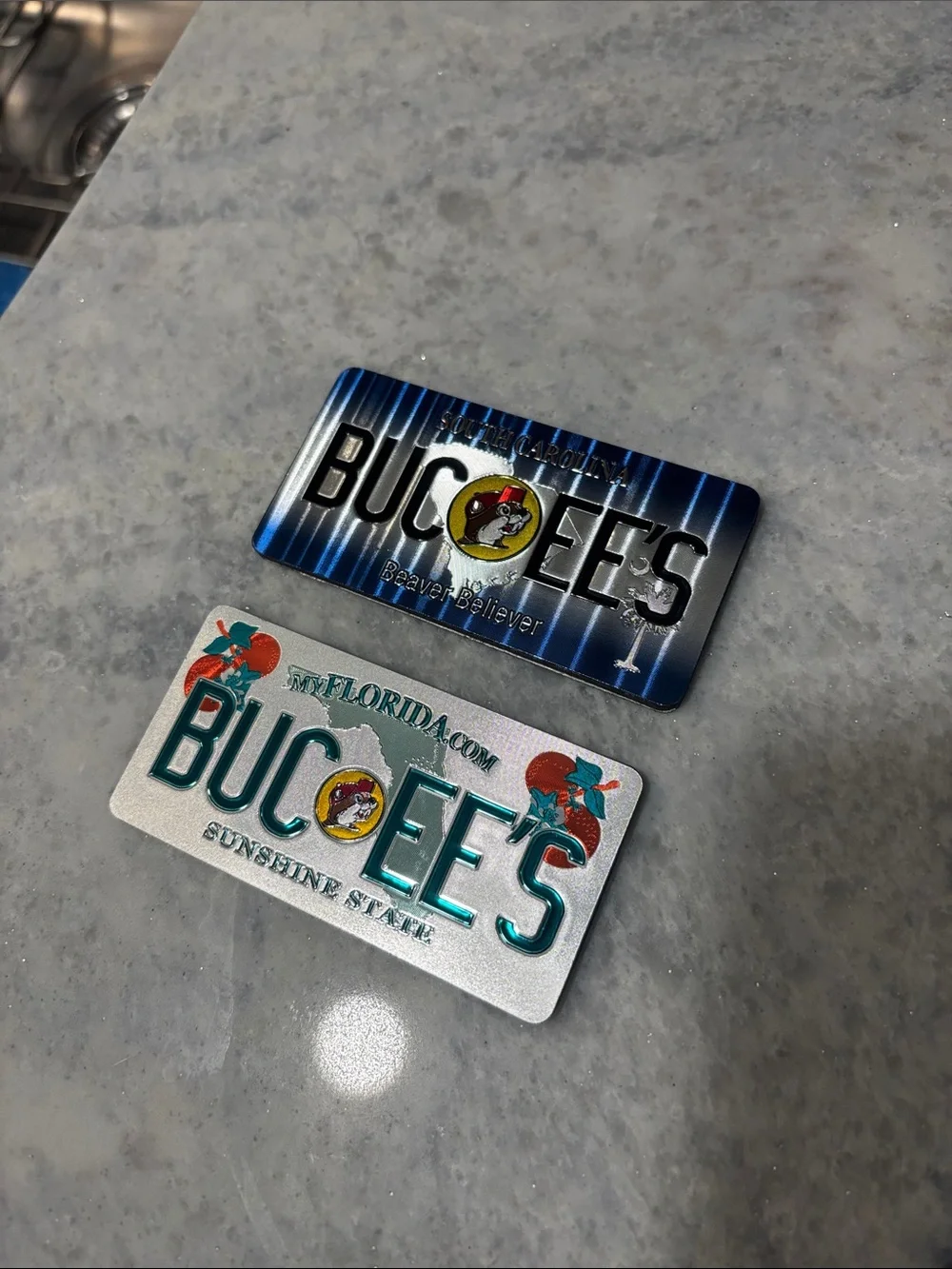 Buc-ee's Collectible License Plate Magnets